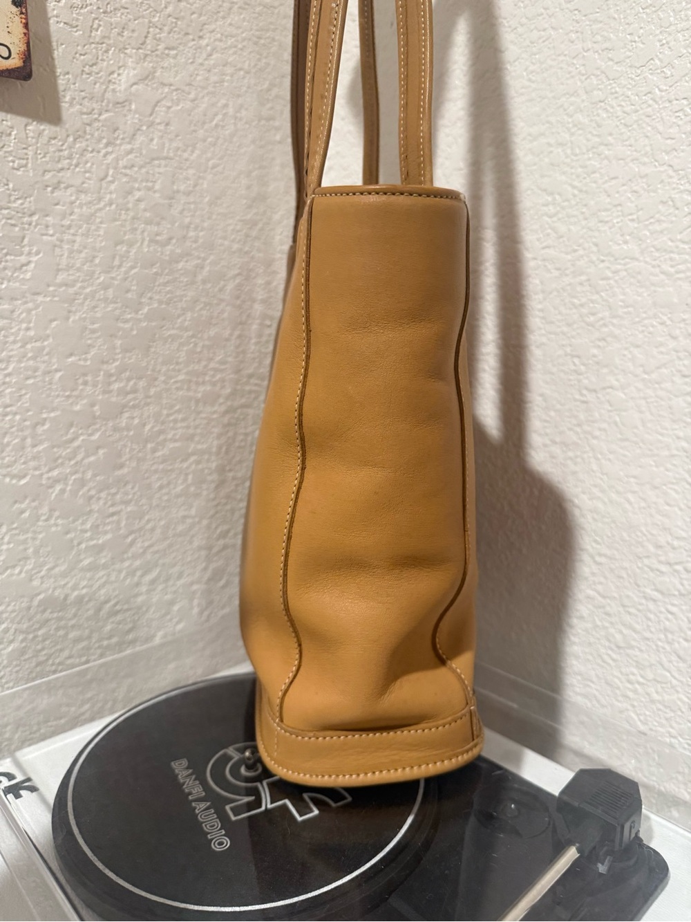Coach 1999 vintage Leather Tote Bag in Tan - Picture 5 of 16